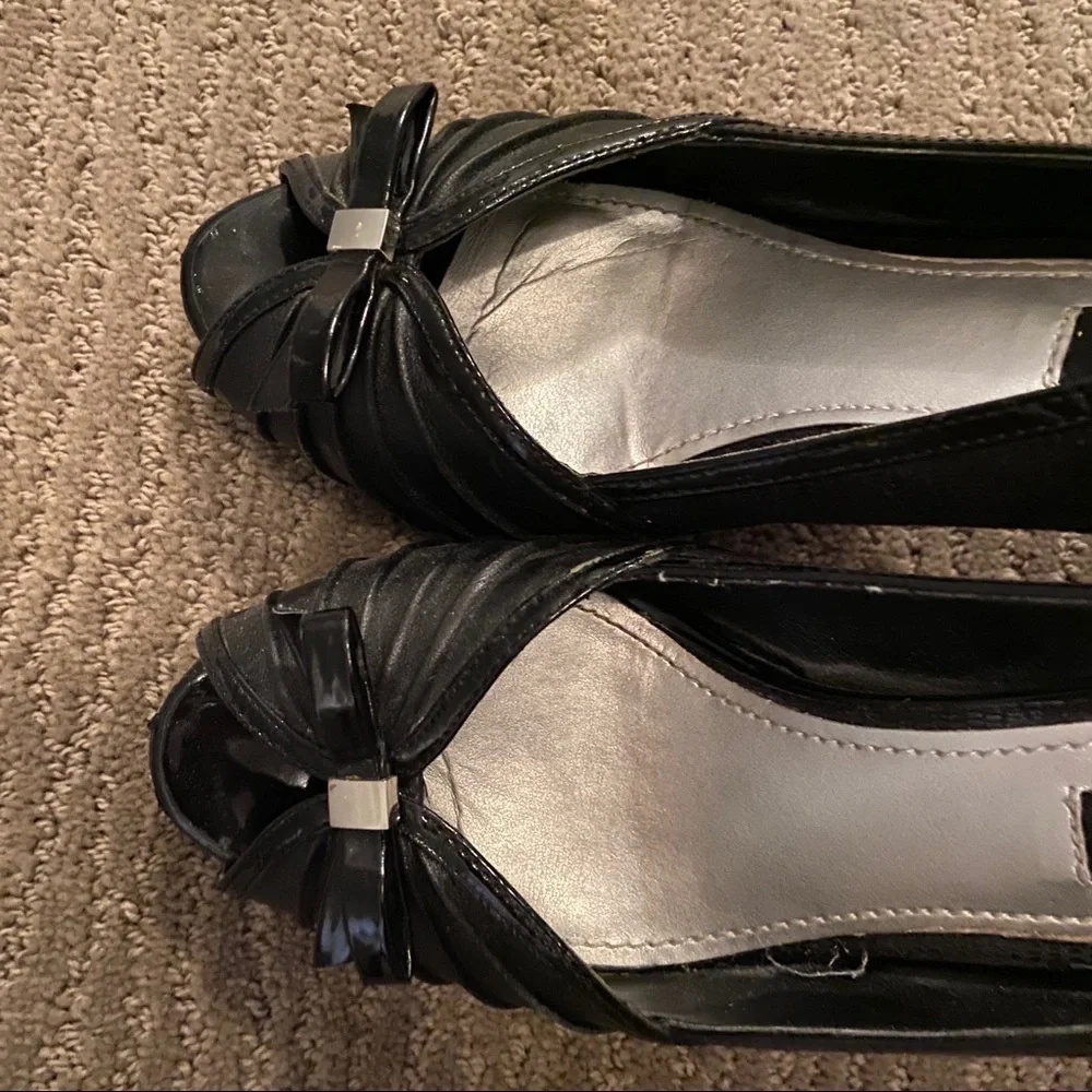 WHBM Black Heels